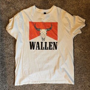 White Wallen Graphic T-Shirt